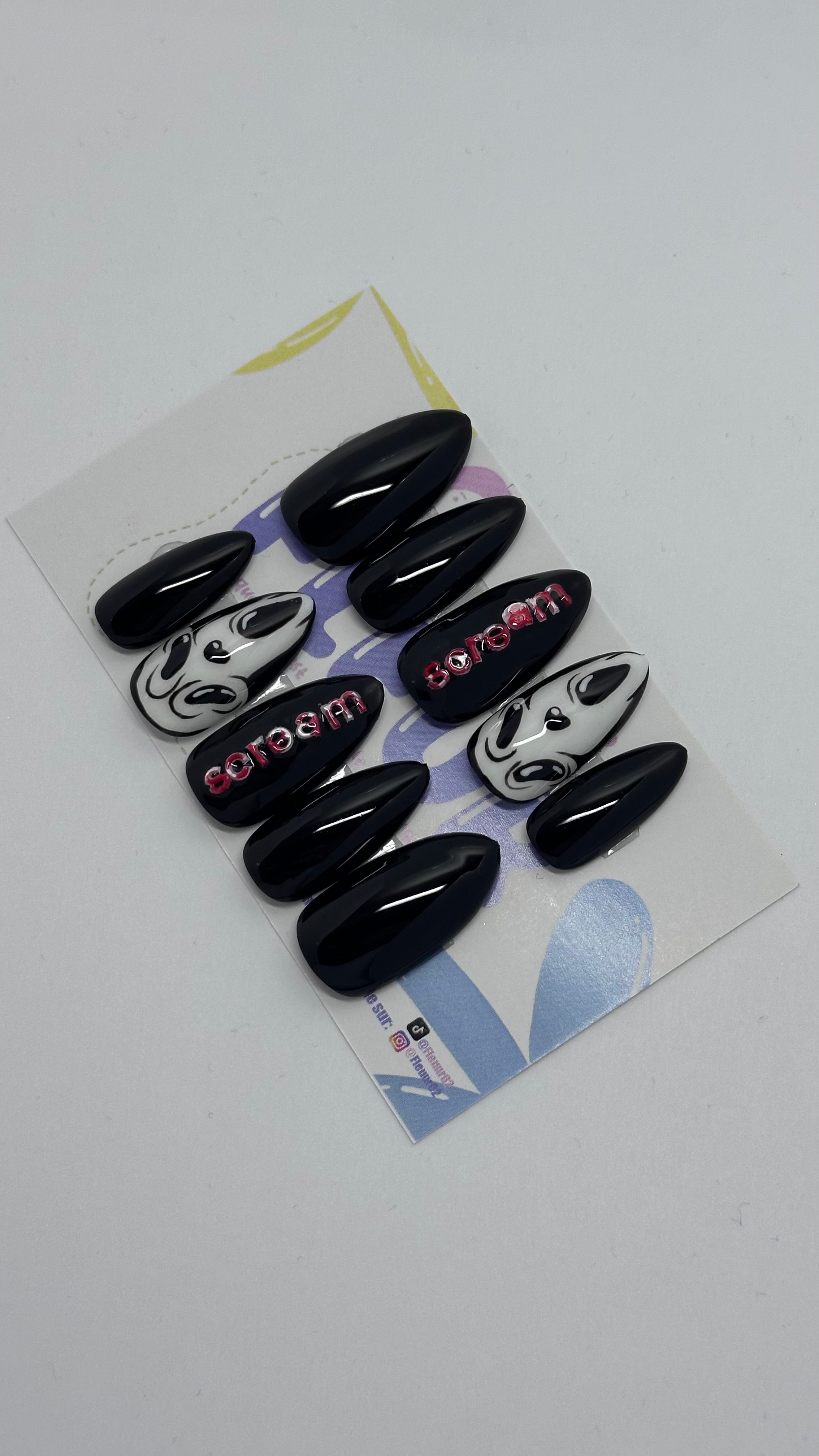 Do you got a boyfriend ? - Amande Long - FAUX ONGLES PressOnNail