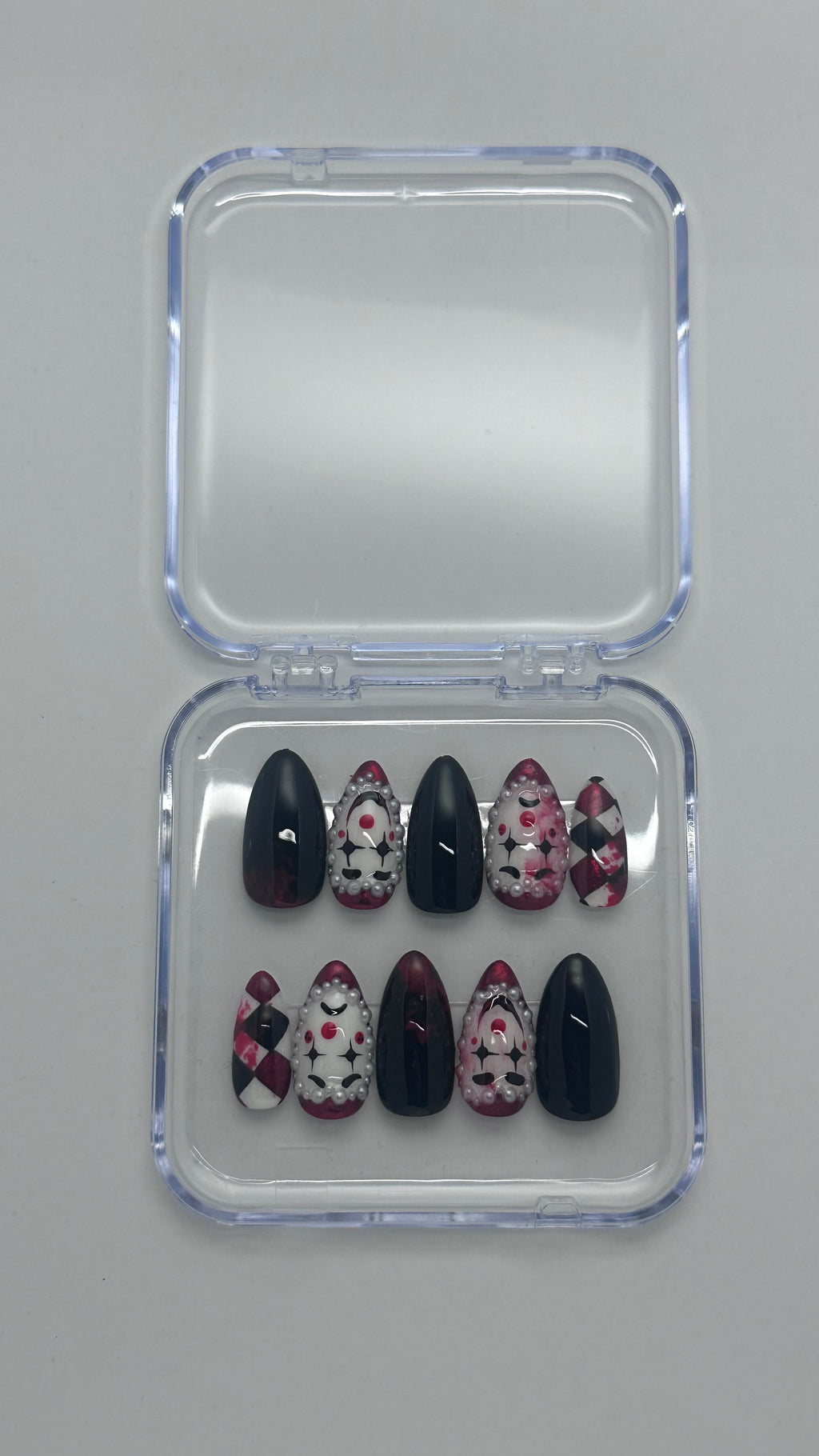 Happy Clown - Long Almond - PressOnNail False Nails