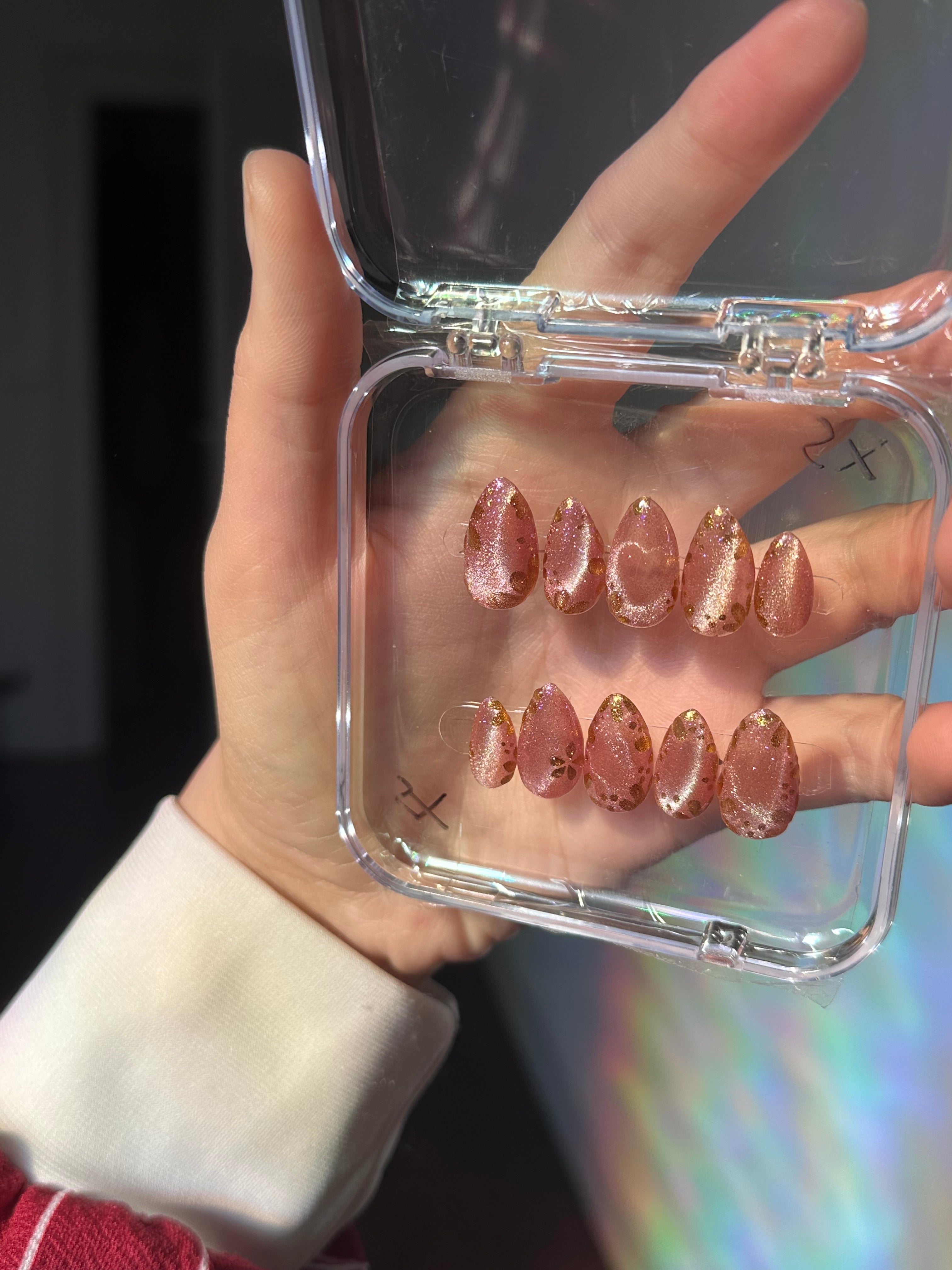 PRINCESS🏰 - AMANDE COURT - FAUX ONGLE PressOnNail