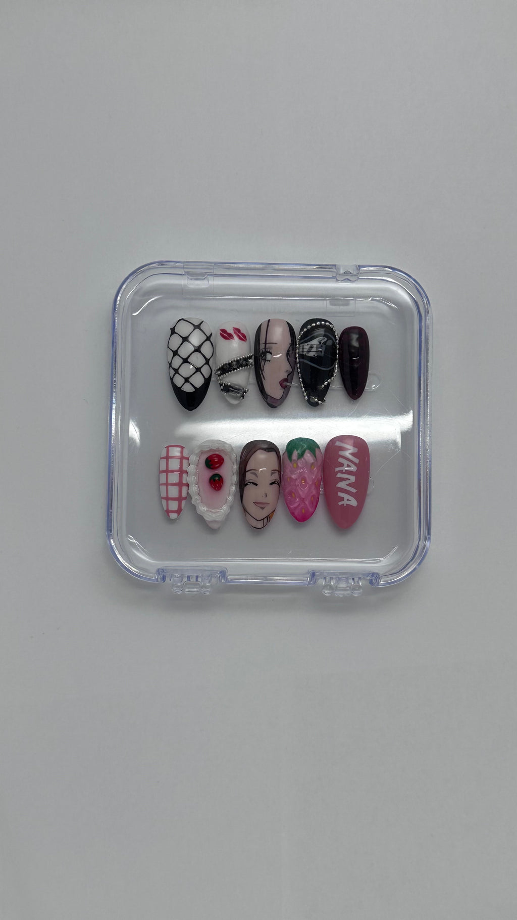 NANA - AMANDE LONG - FAUX ONGLE PressOnNail