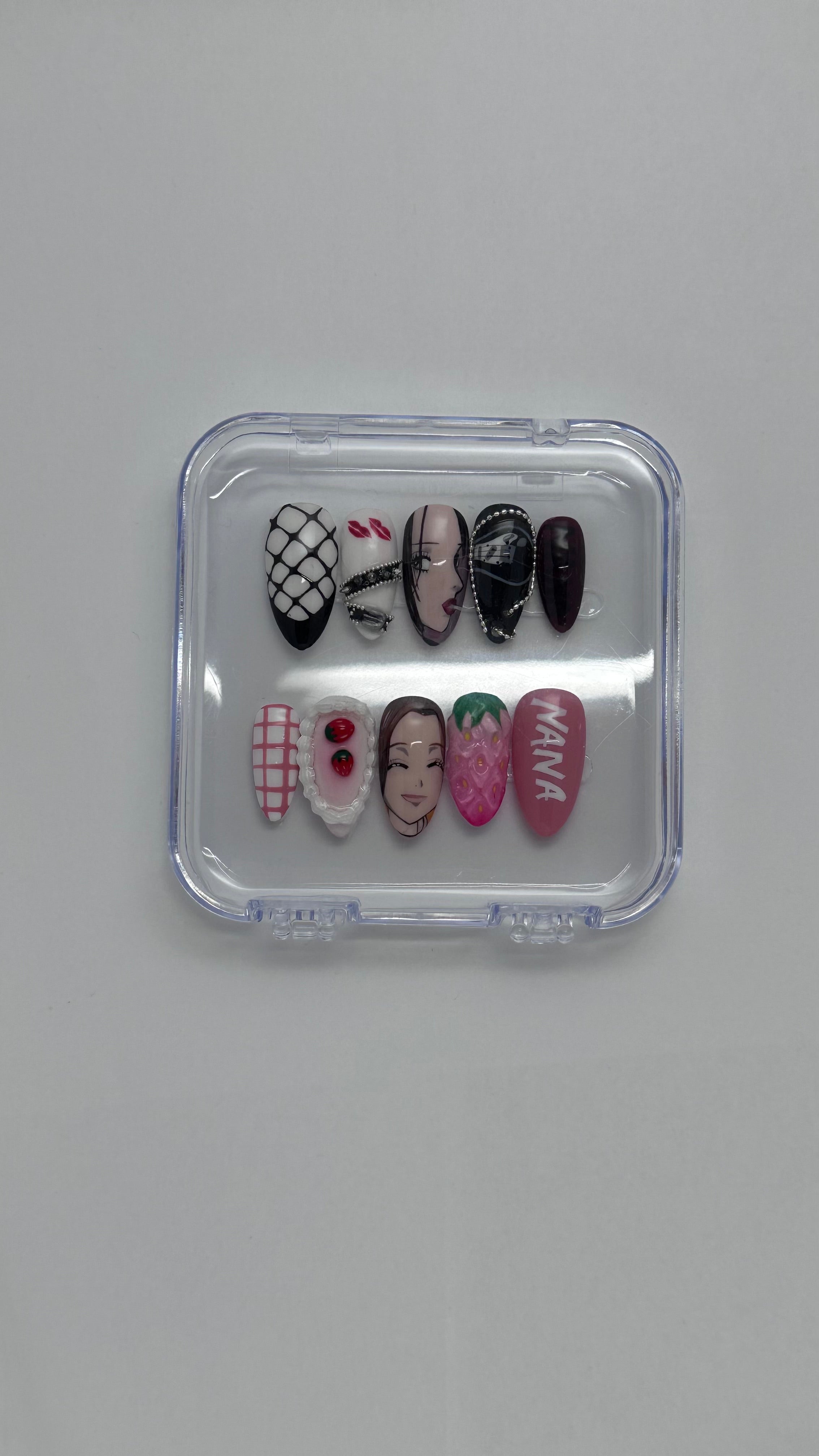 NANA - AMANDE LONG - FAUX ONGLE PressOnNail