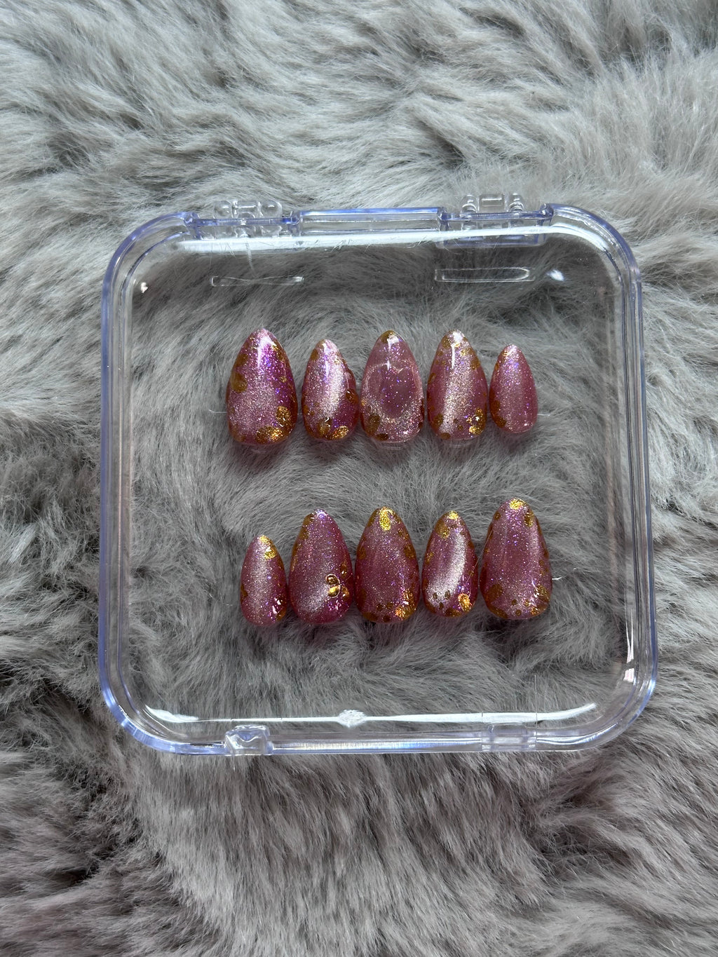 PRINCESS🏰 - AMANDE COURT - FAUX ONGLE PressOnNail