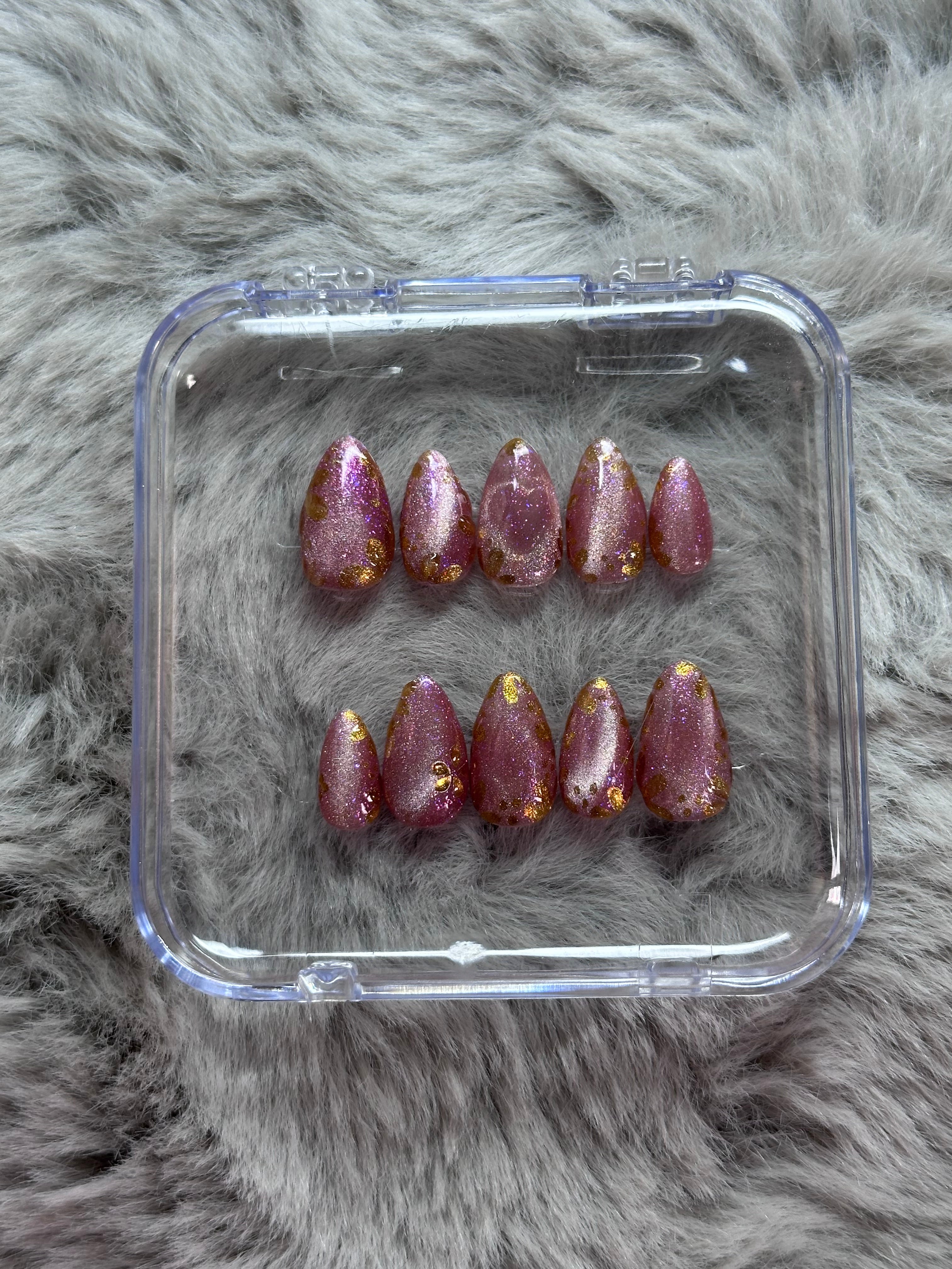 PRINCESS🏰 - AMANDE COURT - FAUX ONGLE PressOnNail