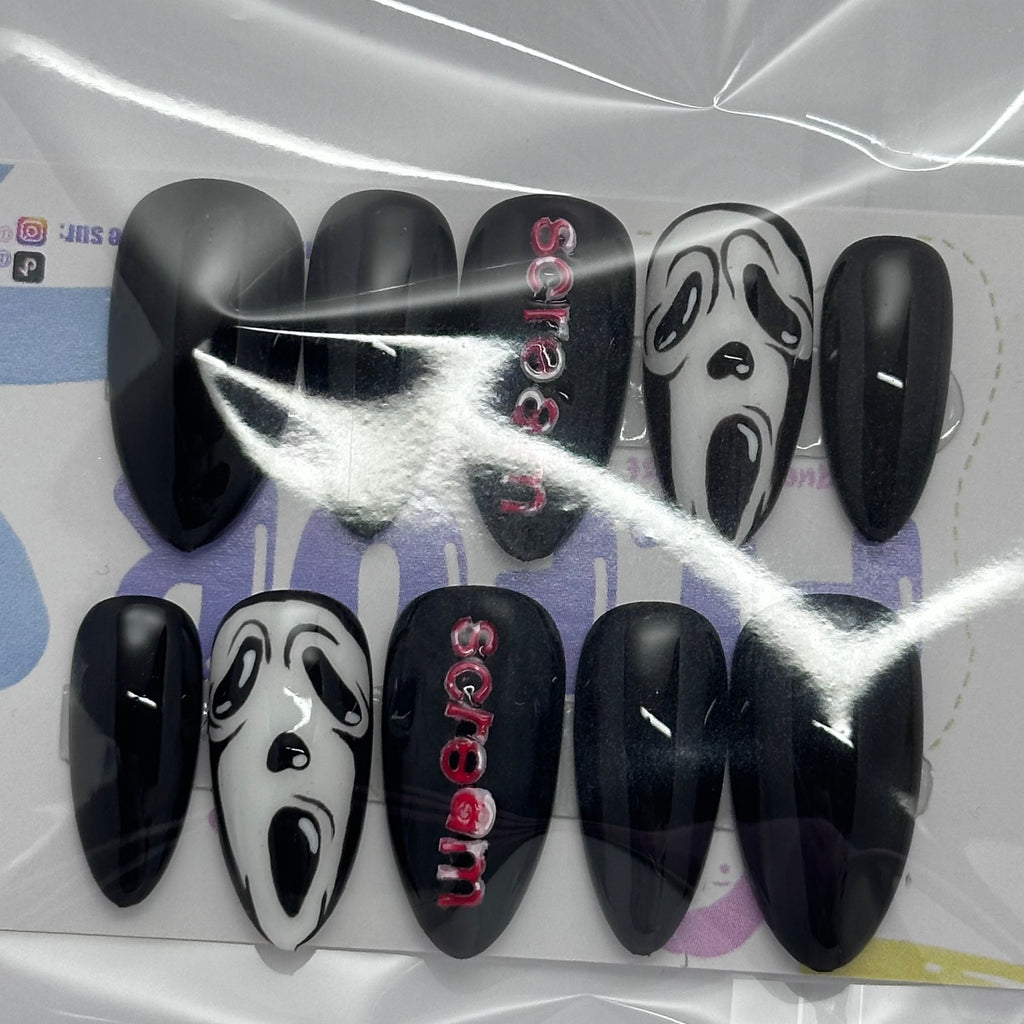 Do you got a boyfriend? - Almond Long - FALSE NAILS PressOnNail