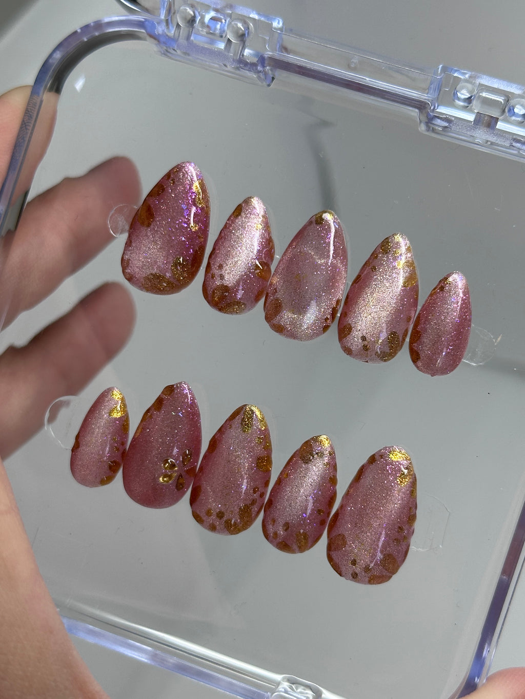 PRINCESS🏰 - AMANDE COURT - FAUX ONGLE PressOnNail