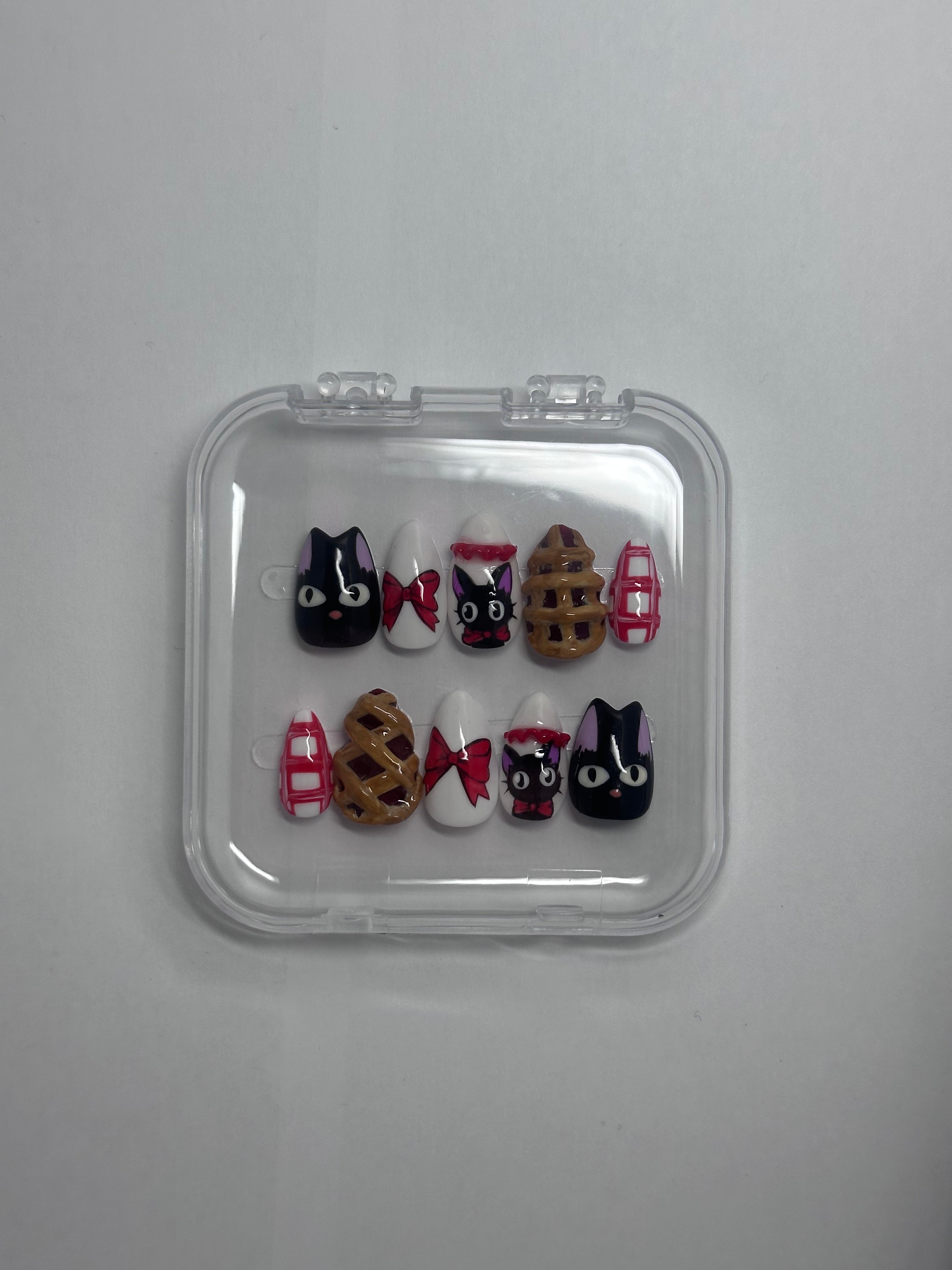 JIJI - AMANDE COURT - FAUX ONGLE PressOnNail