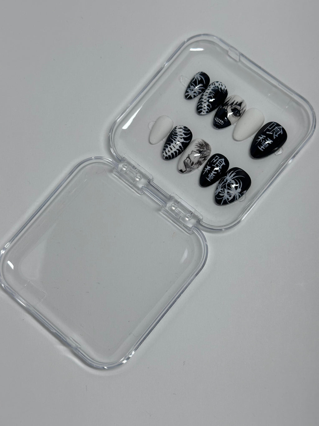 TOKYO GHOUL - AMANDE LONG/COURT - FAUX ONGLE PressOnNail