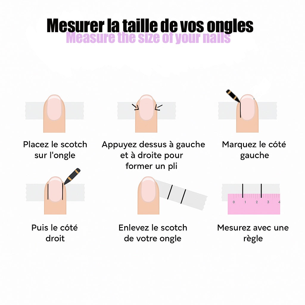 Nezuko - Stiletto/Amande long/ Amande court - FAUX ONGLE PressOnNail