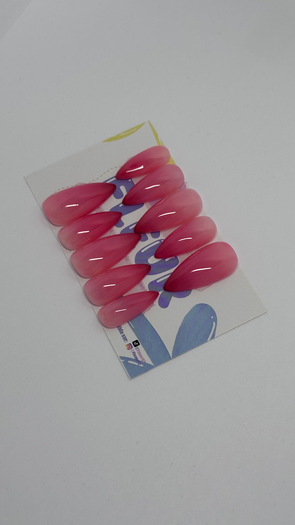 NEZUKO NAILS - Stiletto/Amande long - FAUX ONGLE PressOnNail