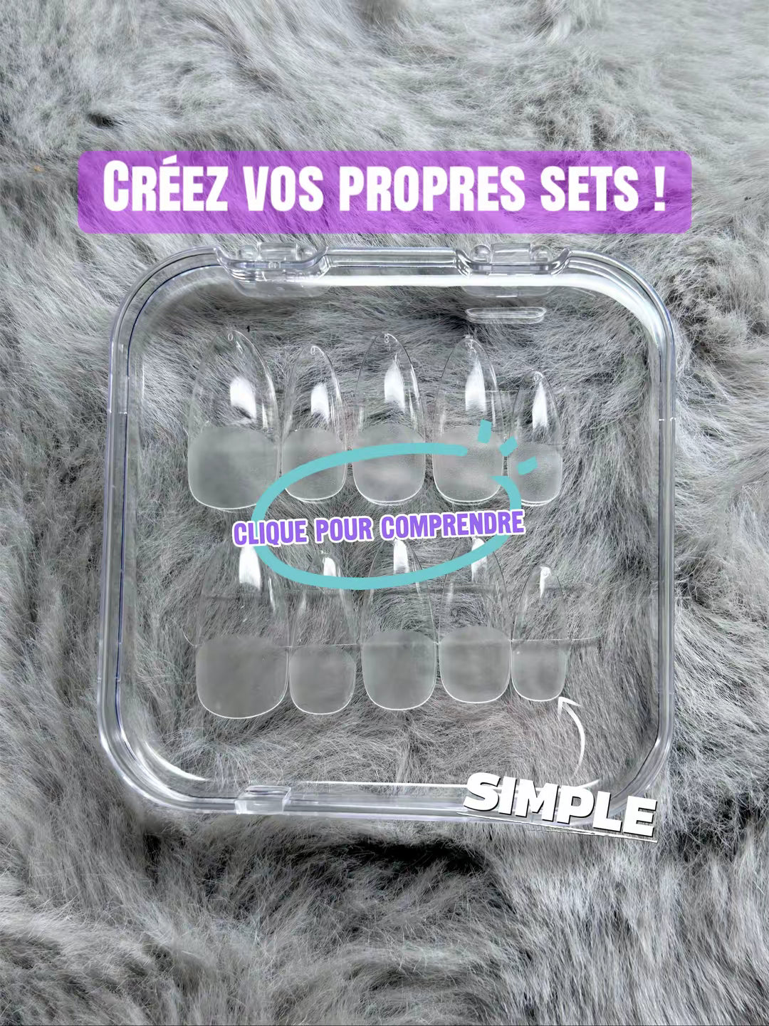 Pressonnail Personnaliser - SIMPLE